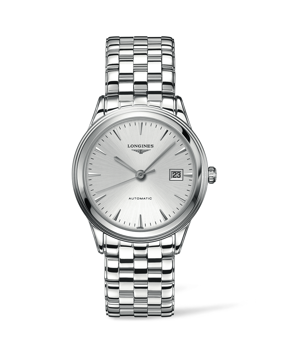 Longines Flagship Silver Dial Stainless Steel Mens Watch L48744726