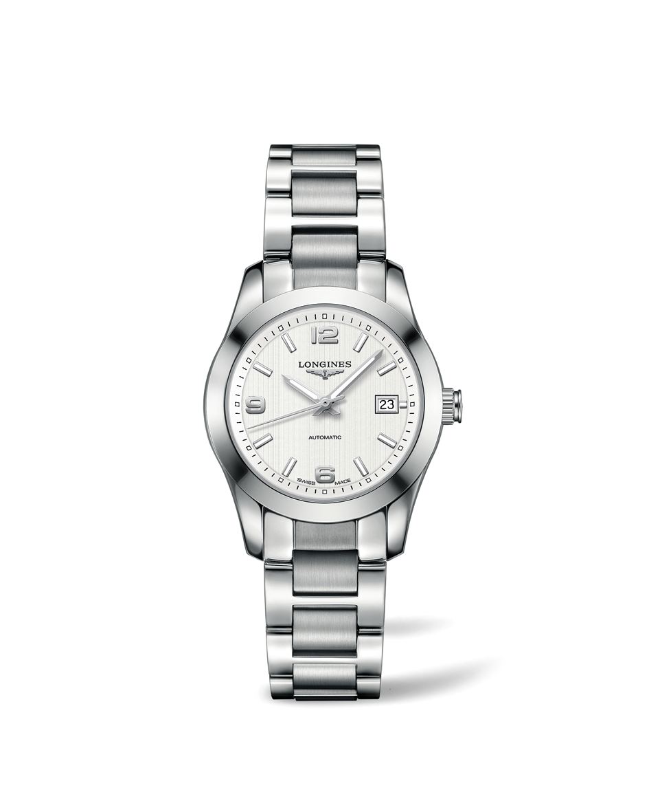 Longines Conquest Classic Silver Dial Stainless Steel Womens Watch L22854766