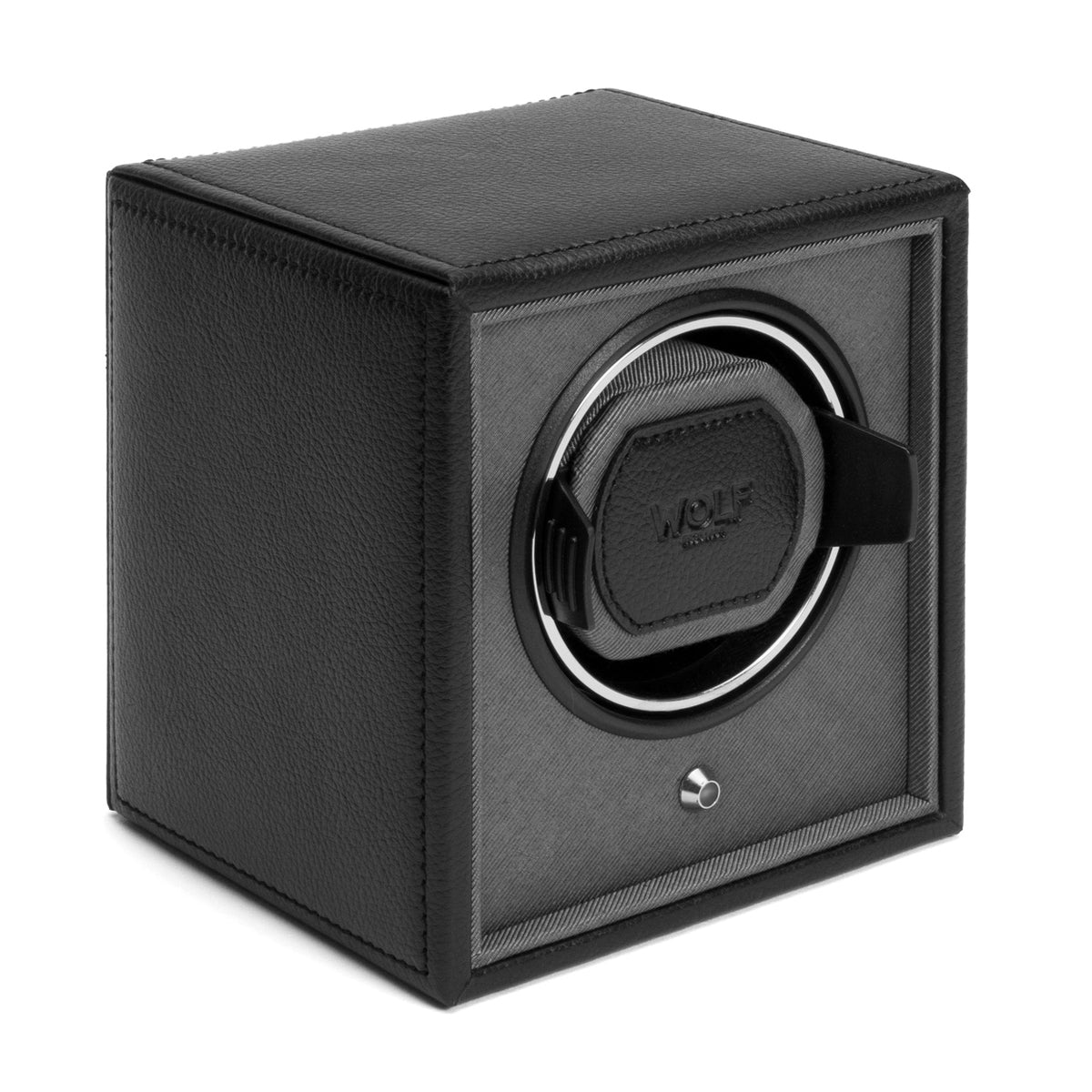 WOLF Black Cub 1.8 Single Winder Watch Winding Box 455203
