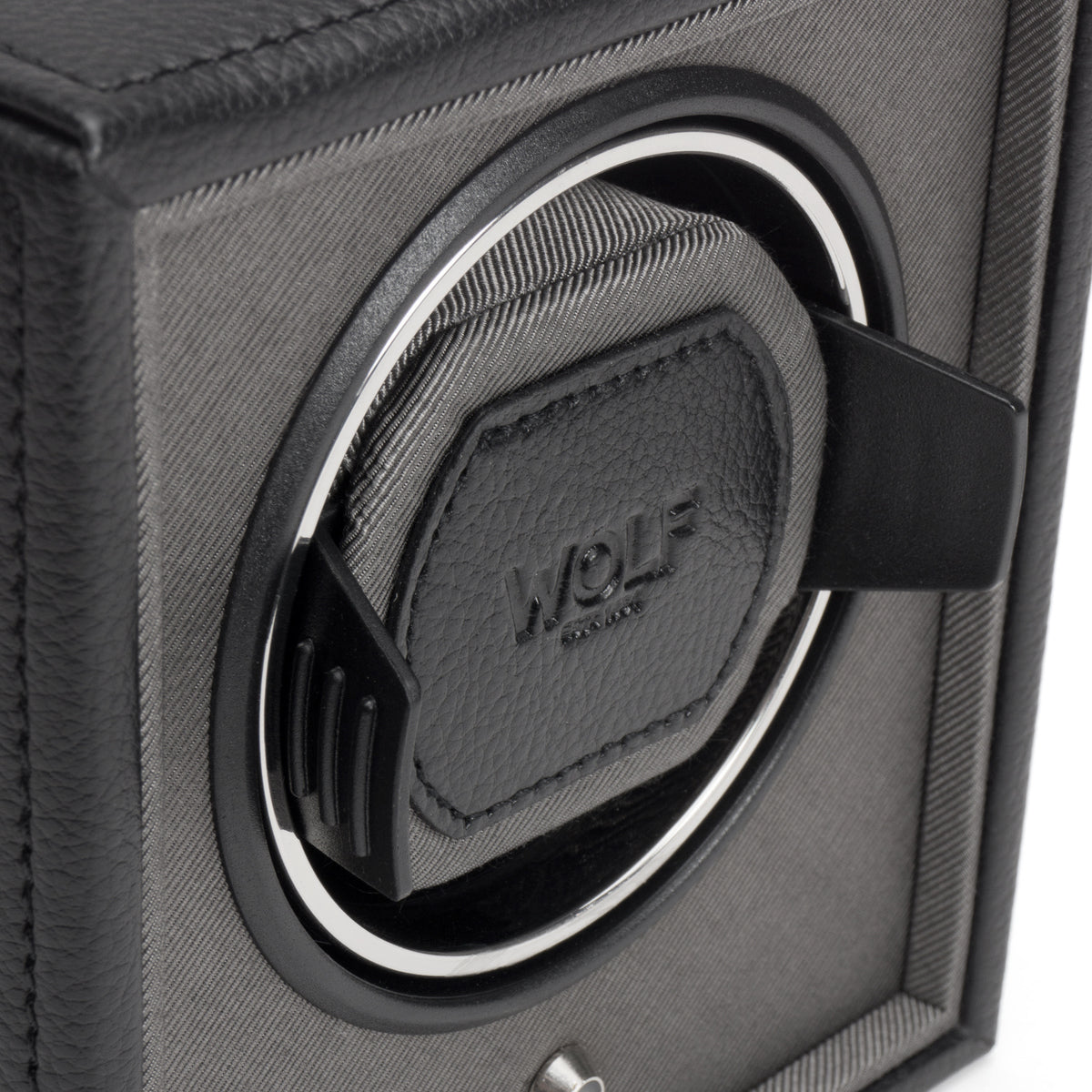 WOLF Black Cub 1.8 Single Winder Watch Winding Box 455203