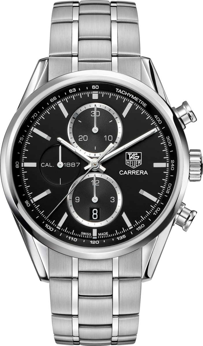 TAG Heuer Carrera Calibre 1887 Automatic Chronograph Stainless Steel Mens Watch CAR2110.BA0724