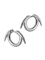 Shaun Leane Sterling  Signature Tusk Thorned Hoop Earrings SLS541