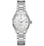 TAG Heuer Carrera Lady Mother of Pearl Diamond Set Dial Stainless Steel Womens Watch WAR2414.BA0770