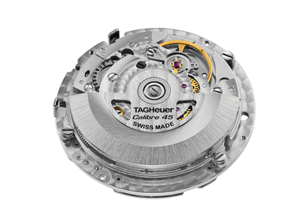 TAG Heuer Aquaracer Silver Dial Calibre 45 Automatic Stainless Steel Mens Chronograph Watch CAY211Y.BA0926