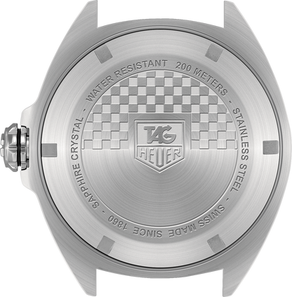 TAG Heuer Formula 1 White Dial Calibre 5 Automatic Stainless Steel Mens Watch WAZ2114.BA0875