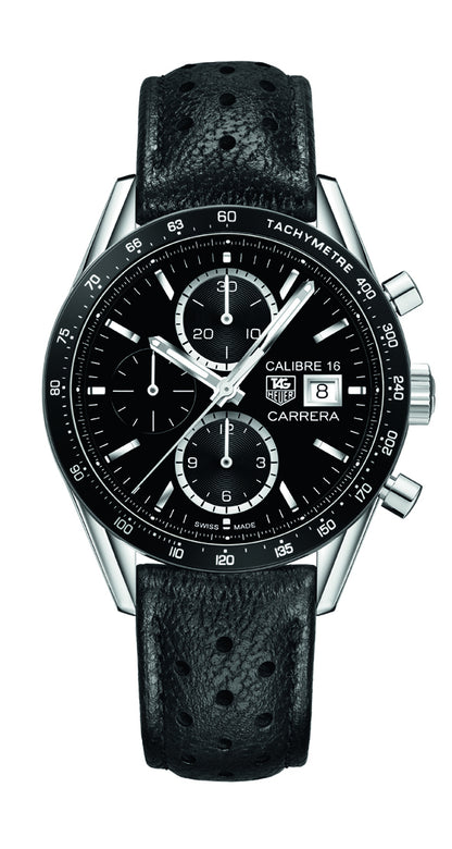 TAG Heuer Carrera Calibre 16 Automatic Chronograph Stainless Steel Mens Watch CV201AJ.FC6357