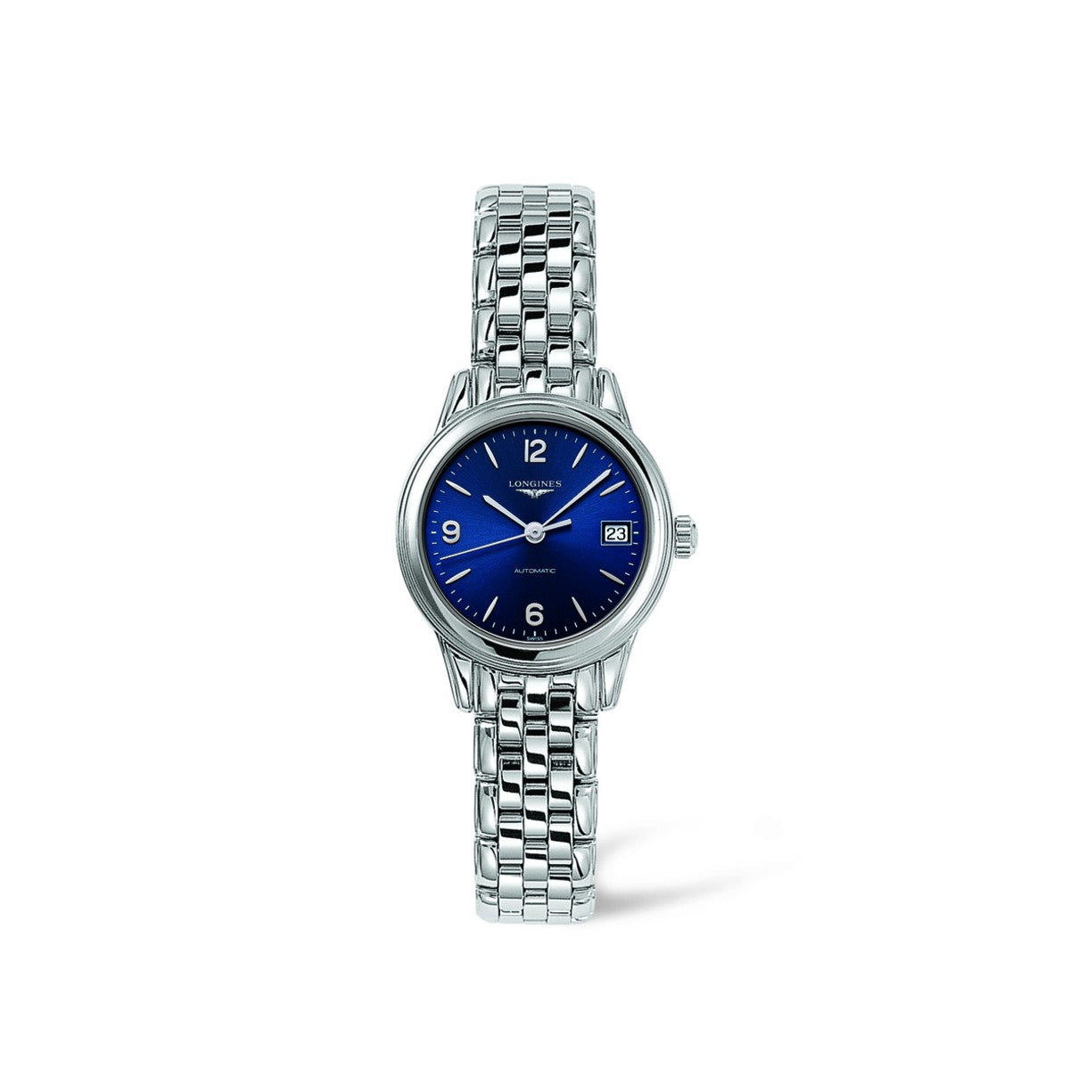 Longines Flagship Blue Dial Stainless Steel Womens Watch L42744966