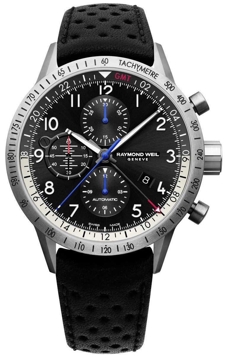 Raymond Weil Freelancer Piper Steel & Titanium Mens Limited Edition Watch 7754-TIC-05208