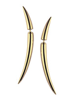 Shaun Leane Vermeil Quill Earrings (size 1) SLS562GP