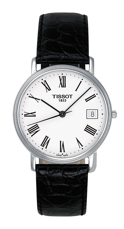 Tissot Desire White Dial Stainless Steel Mens Quartz Watch T52142113