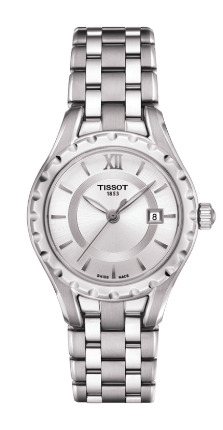 Tissot Lady Small Silver Dial Stainless Steel Womens Quartz Watch T0720101103800