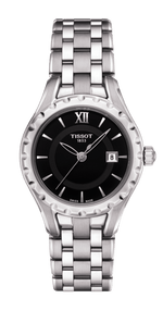 Tissot Lady Small Black Dial Stainless Steel Womens Quartz Watch T0720101105800
