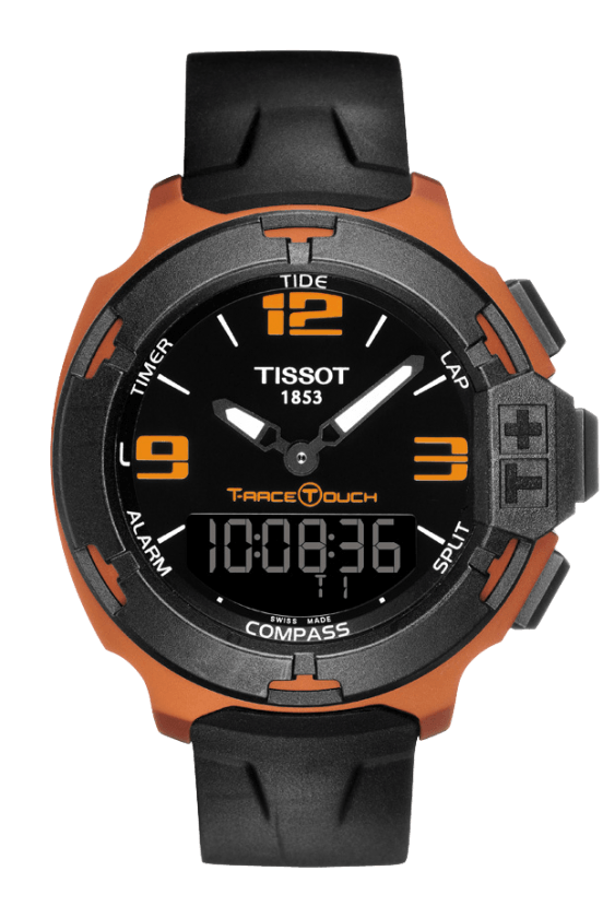 Tissot T-Race Touch Aluminium Orange Tactile Multi-function Quartz Watch T0814209705703