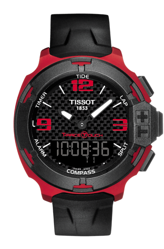 Tissot T-Race Touch Aluminium Red Tactile Multi-function Quartz Watch T0814209720700
