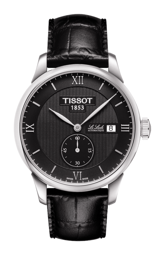 Tissot Le Locle Petite Seconde Black Dial Stainless Steel Mens Watch T0064281605801