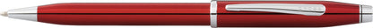 Cross Century II Translucent Red Lacquer Ballpoint Pen AT0082WG-88