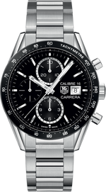 TAG Heuer Carrera Calibre 16 Automatic Chronograph Stainless Steel Mens Watch CV201AJ.BA0727