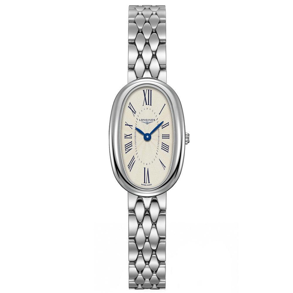 Longines Symphonette Silver Dial Stainless Steel Womens Quartz Watch L23054716