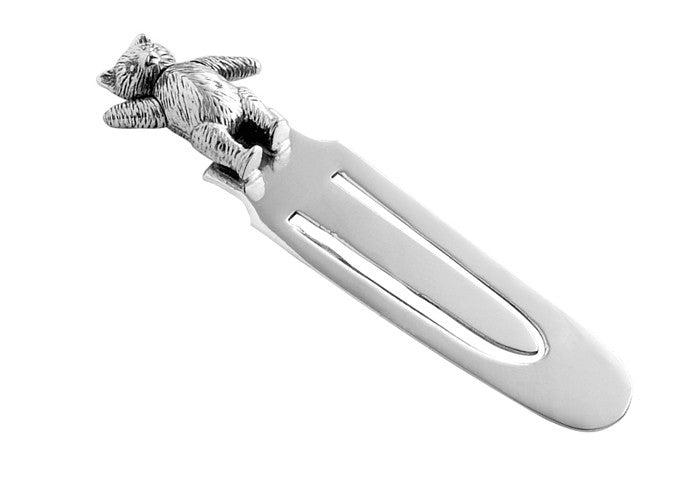 Carrs Sterling Silver Teddy Bear Bookmark HS004-SS
