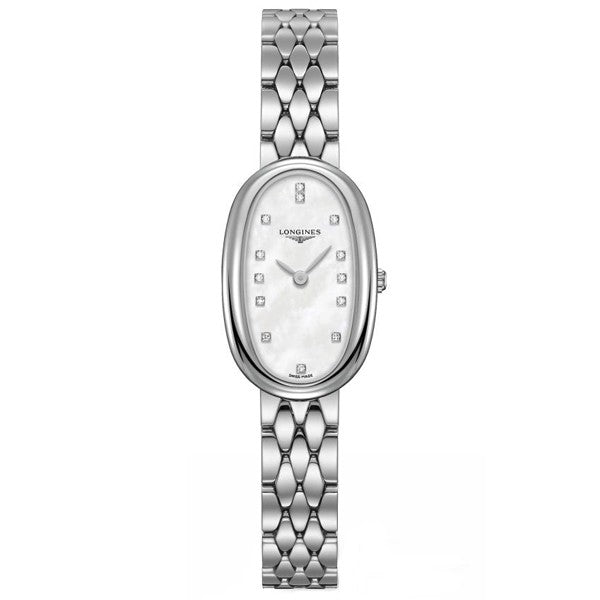 Longines Symphonette Mother of Pearl Dial Stainless Steel Womens Quartz Watch L23054876