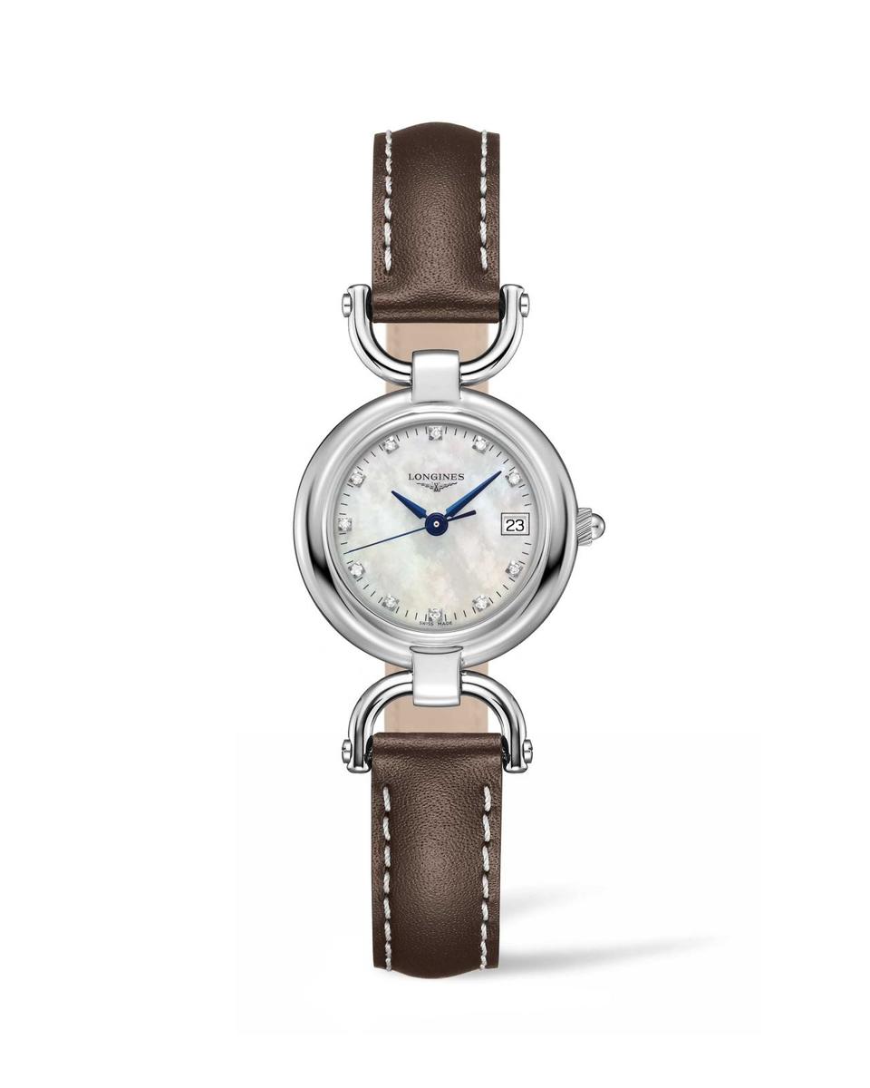Longines Equestrian Collection Mother of Pearl Dial Stainless Steel Womens Quartz Watch L61304872