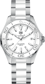 TAG Heuer Aquaracer Lady Stainless Steel &  Womens Quartz Watch WAY131B.BA0914