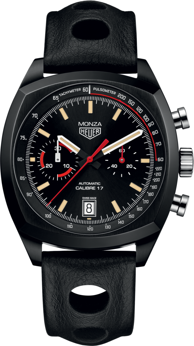 TAG Heuer Monza Calibre 17 Special Edition Titanium Mens Automatic Chronograph Watch CR2080.FC6375