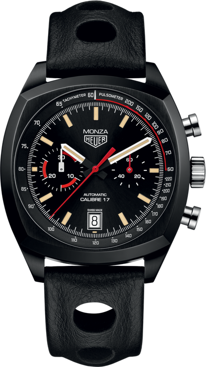 TAG Heuer Monza Calibre 17 Special Edition Titanium Mens Automatic Chronograph Watch CR2080.FC6375