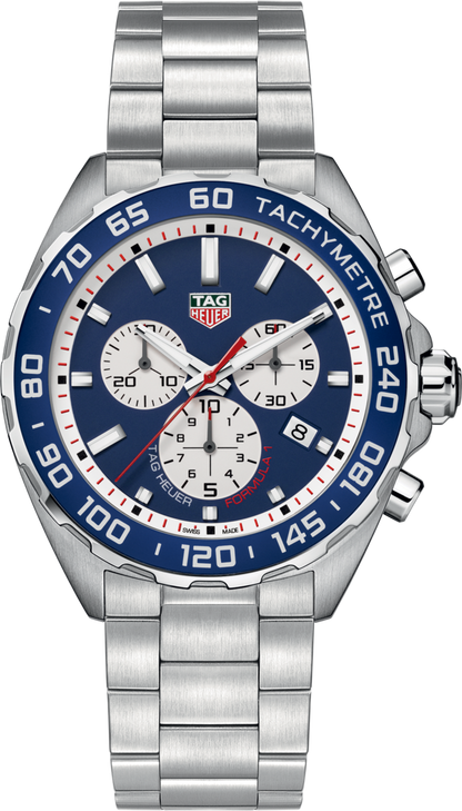 TAG Heuer Formula 1 Red Bull Racing Special Edition Stainless Steel Mens Quartz Chronograph Watch CAZ1018.BA0842