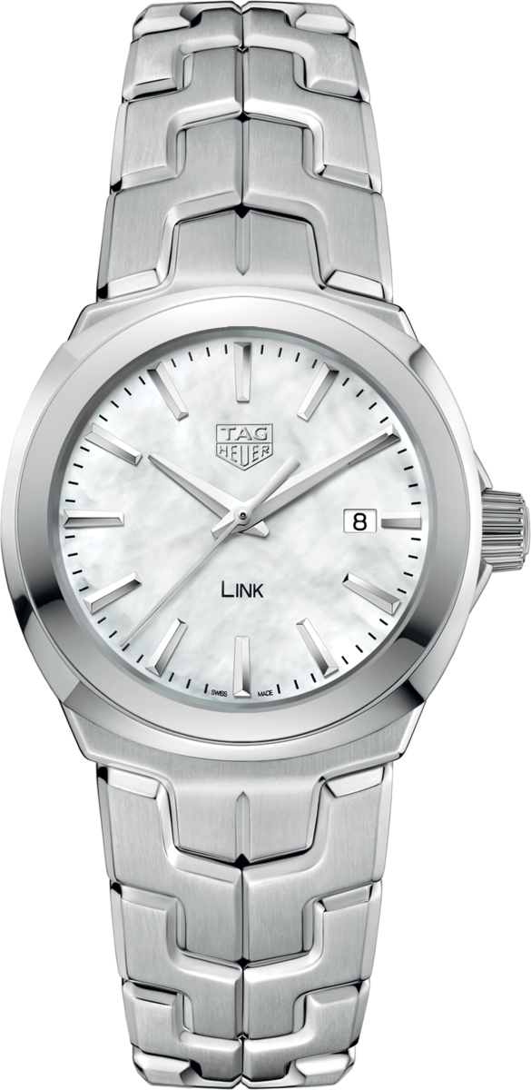 TAG Heuer Link Lady Mother of Pearl Dial Stainless Steel Womens Quartz Watch WBC1310.BA0600