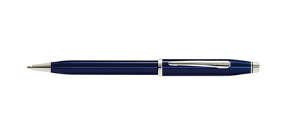 Cross Century II Translucent Blue Lacquer Ballpoint Pen AT0082WG-103