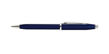 Cross Century II Translucent Blue Lacquer Ballpoint Pen AT0082WG-103