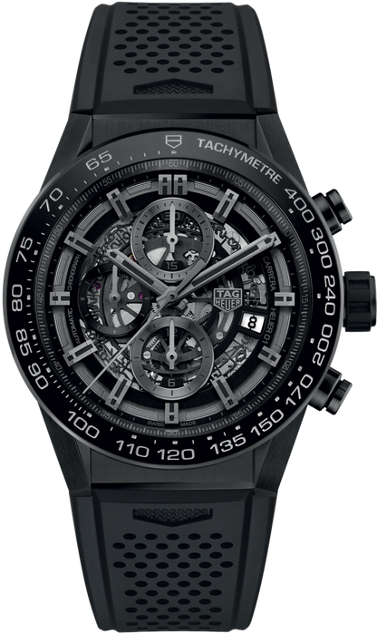 TAG Heuer Carrera Calibre HEUER 01 Automatic Ceramic & Titanium Mens Chronograph Watch CAR2A90.FT6071