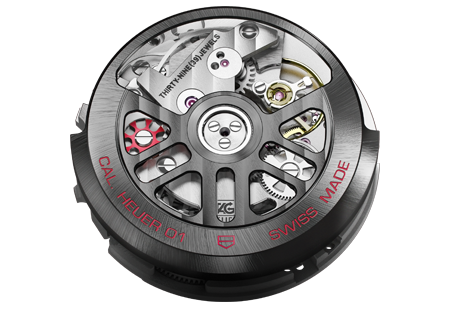 TAG Heuer Carrera Calibre HEUER 01 Automatic Ceramic & Titanium Mens Chronograph Watch CAR2A90.FT6071
