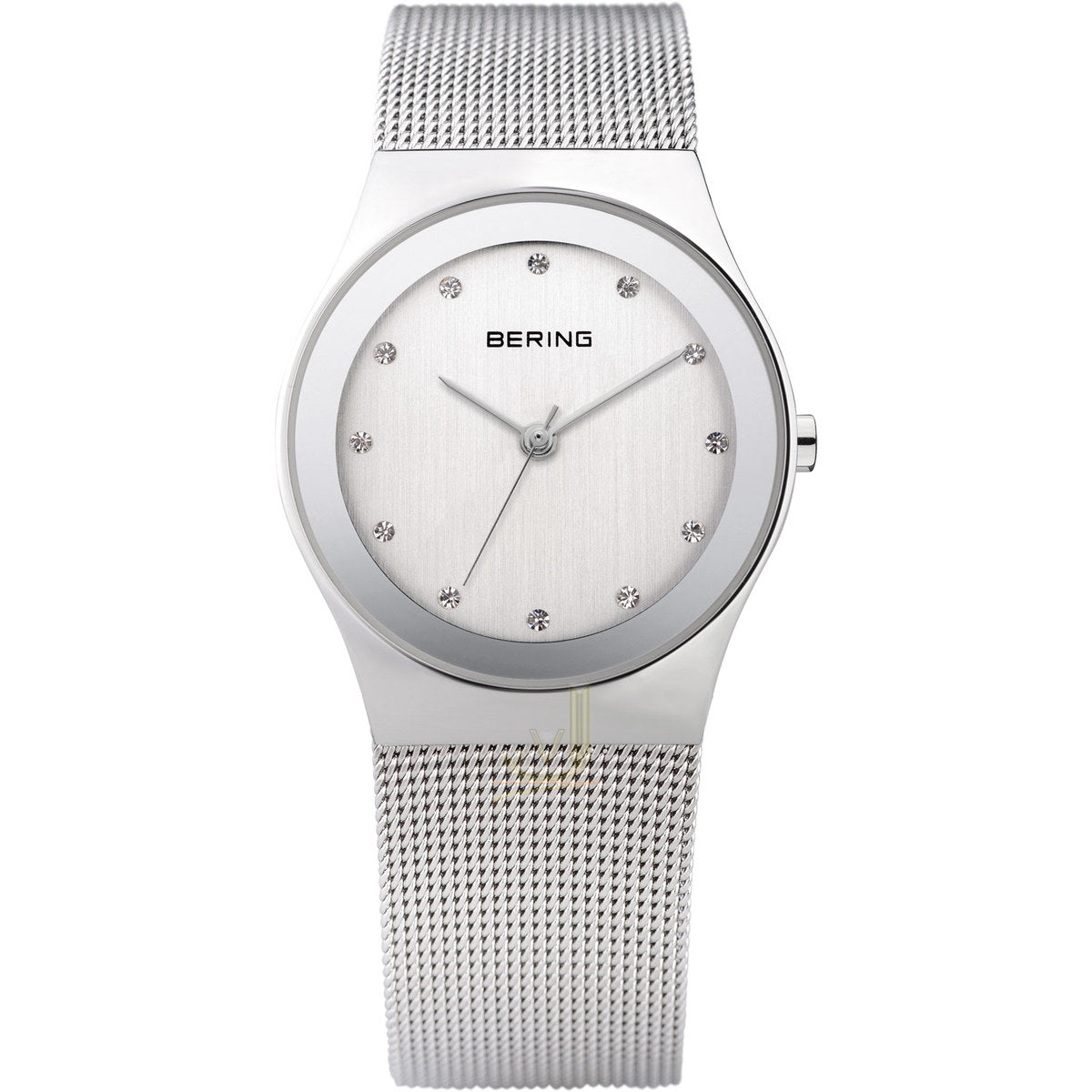 Bering Classic Collection Silver Dial Stainless Steel Womens Quartz Watch 12934-000