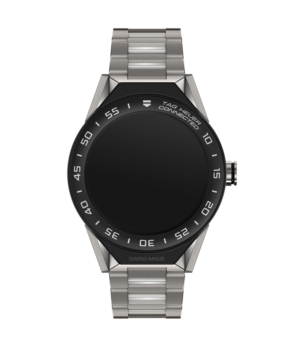 TAG Heuer Connected Modular 45 Titanium Bracelet Smart Watch SBF8A8001.10BF0608
