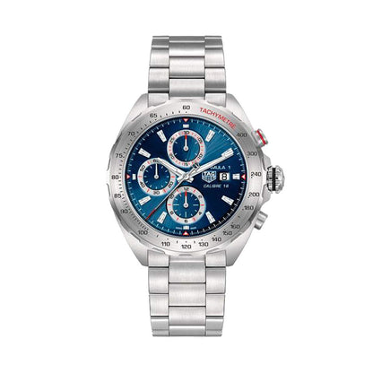 TAG Heuer Formula 1 Calibre 16 Blue Dial Stainless Steel Mens Chronograph Watch CAZ2015.BA0876
