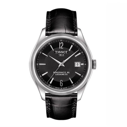 Tissot Ballade Black Dial Stainless Steel Powermatic 80 COSC Chronometer Mens Watch T1084081605700