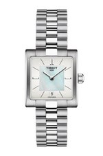 Tissot T02 Mother of Pearl Dial Stainless Steel Womens Quartz Watch T0903101111101
