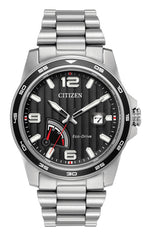 Citizen Eco-Drive Power Reserve  Stainless Steel Mens Watch AW7030-57E