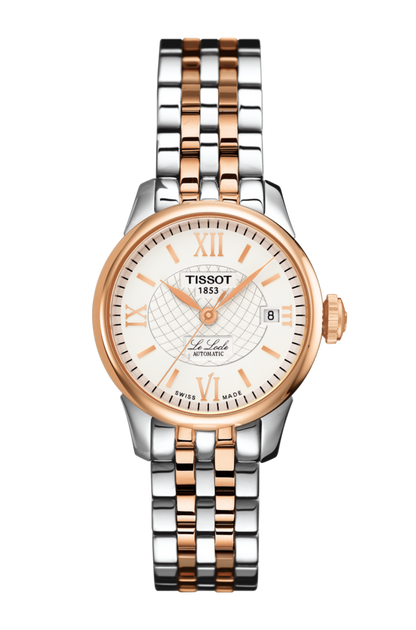 Tissot Le Locle Silver Dial Two Tone Womens Watch T41218333