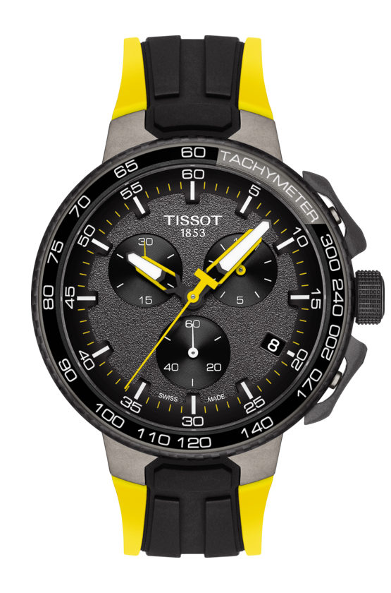Tissot T-Race Cycling Le Tour De France 2018 Special Edition Stainless Steel Mens Quartz Chronograph Watch T1114173744100