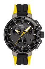 Tissot T-Race Cycling Le Tour De France 2018 Special Edition Stainless Steel Mens Quartz Chronograph Watch T1114173744100