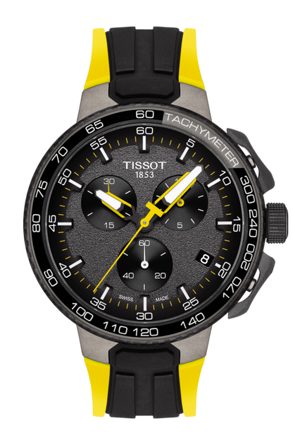 Tissot T-Race Cycling Le Tour De France 2018 Special Edition Stainless Steel Mens Quartz Chronograph Watch T1114173744100