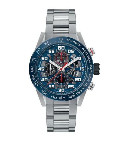 TAG Heuer Carrera Calibre HEUER 01 Red Bull Racing Special Edition Automatic Stainless Steel Mens Chronograph Watch CAR2A1K.BA0703