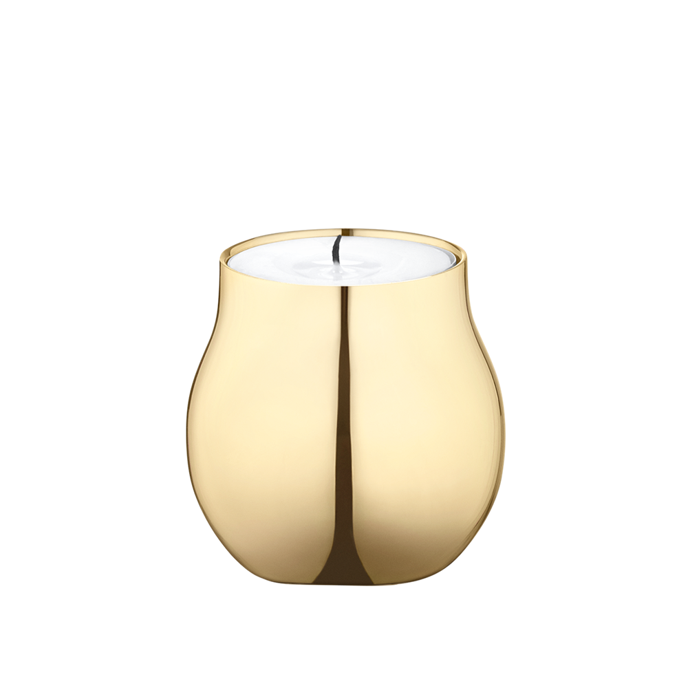 Georg Jensen Living Gold Plated CAFU Tealight Holder 3586341