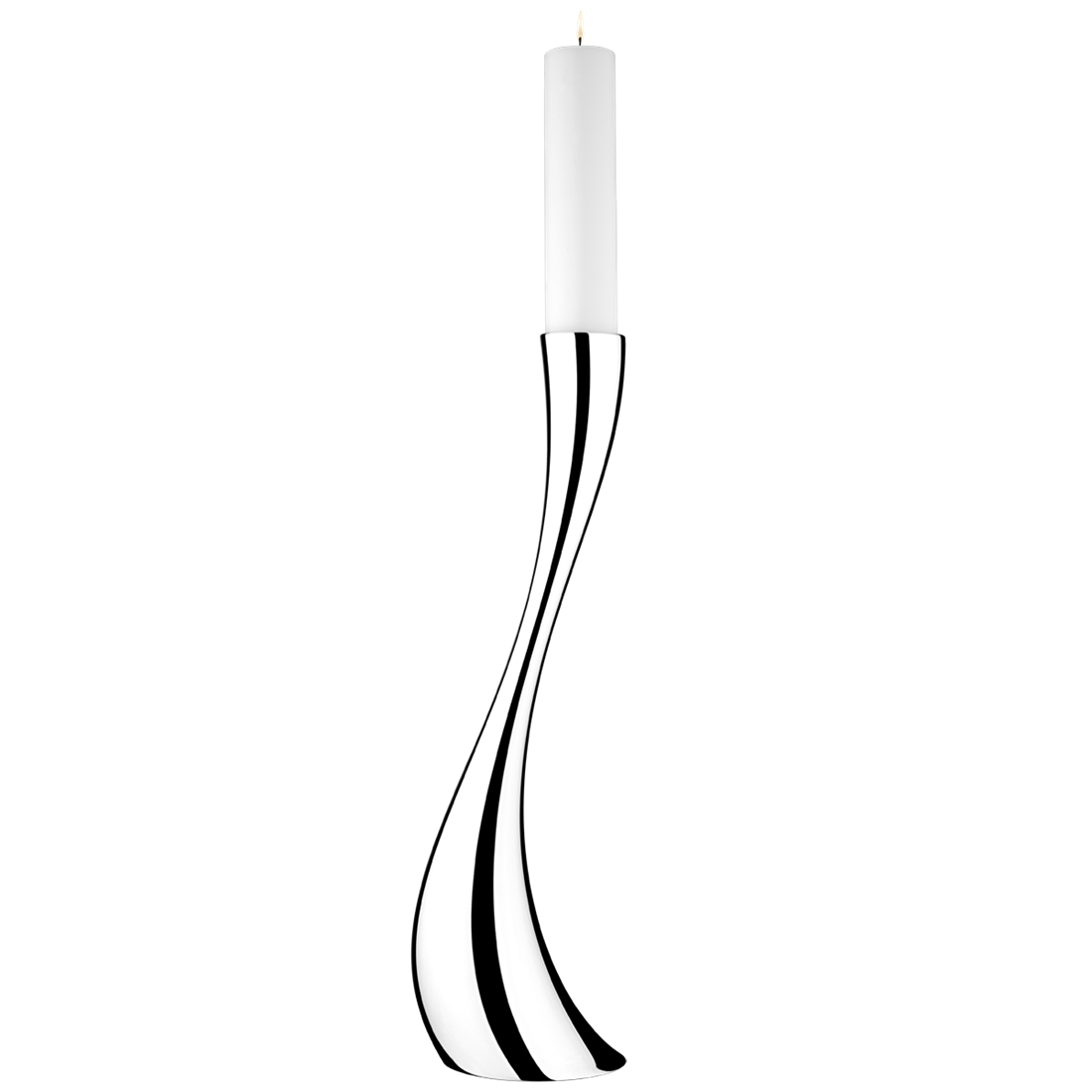 Georg Jensen Living COBRA Stainless Steel Floor Candleholder (Large) 3586633