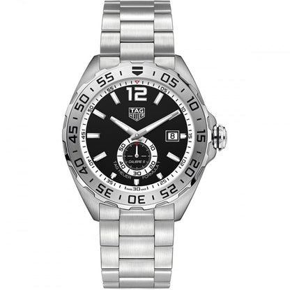 TAG Heuer Formula 1 Black Dial Calibre 6 Stainless Steel Mens Watch WAZ2012.BA0842