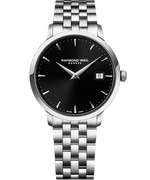 Raymond Weil Toccata Black Dial Stainless Steel Mens Quartz Watch 39mm 5488-ST-20001