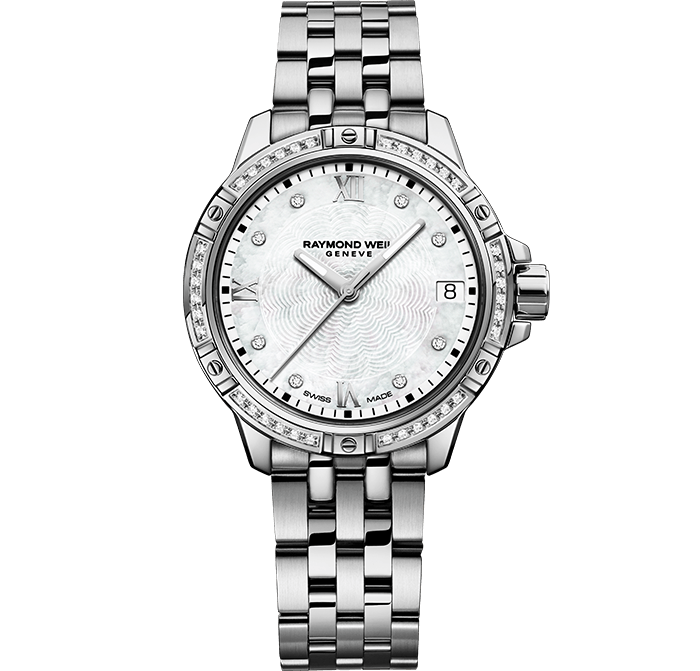 Raymond Weil Tango Mother of Pearl Dial Diamond Set Stainless Steel Womens Quartz Watch 5960-STS-00995